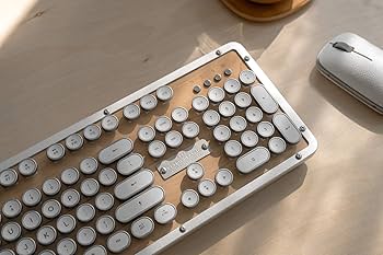 Amazon | AZIO Retro Classic Bluetooth US版 英語配列 (Maple